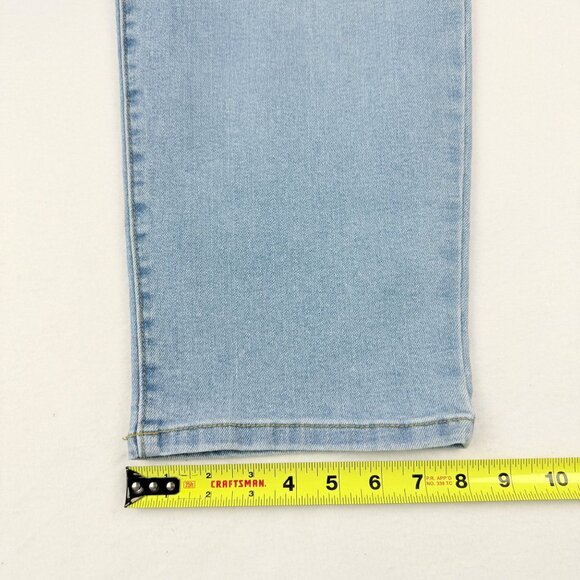 NWOT Terra & Sky Women Core Straight High Rise Stretch Blue Denim Jeans Plus 18W - Picture 11 of 11